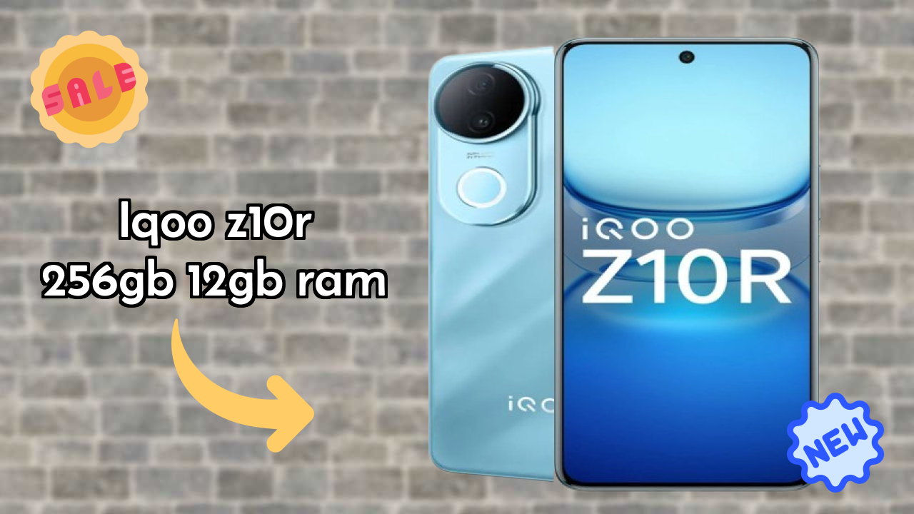 IQOO Z10R 256GB 12GB RAM Gaming Test: MediaTek Dimensity 7400 FPS Performance