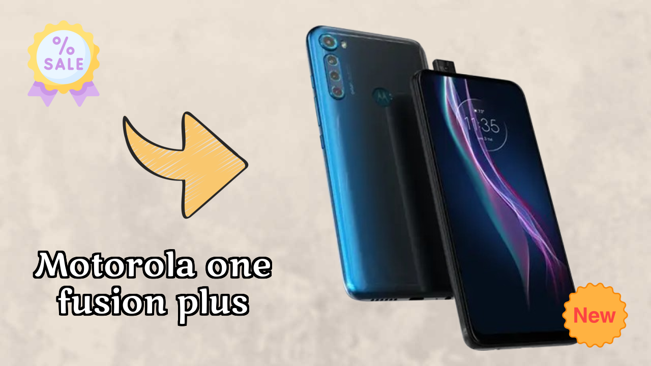 Motorola One Fusion Plus Display Technology: 6.5 Inches (16.51 Cm) Screen
