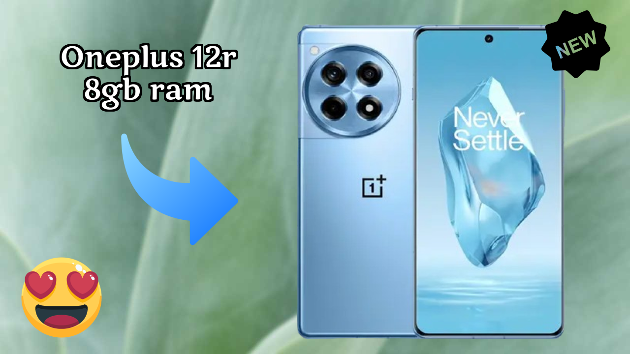 OnePlus 12R 8GB RAM Display Size: 6.78 Inches (17.22 Cm) Screen Quality