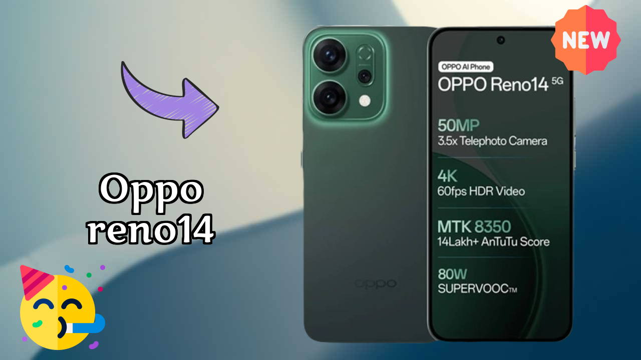 OPPO Reno14 at ₹37,998 - Best Features Explained