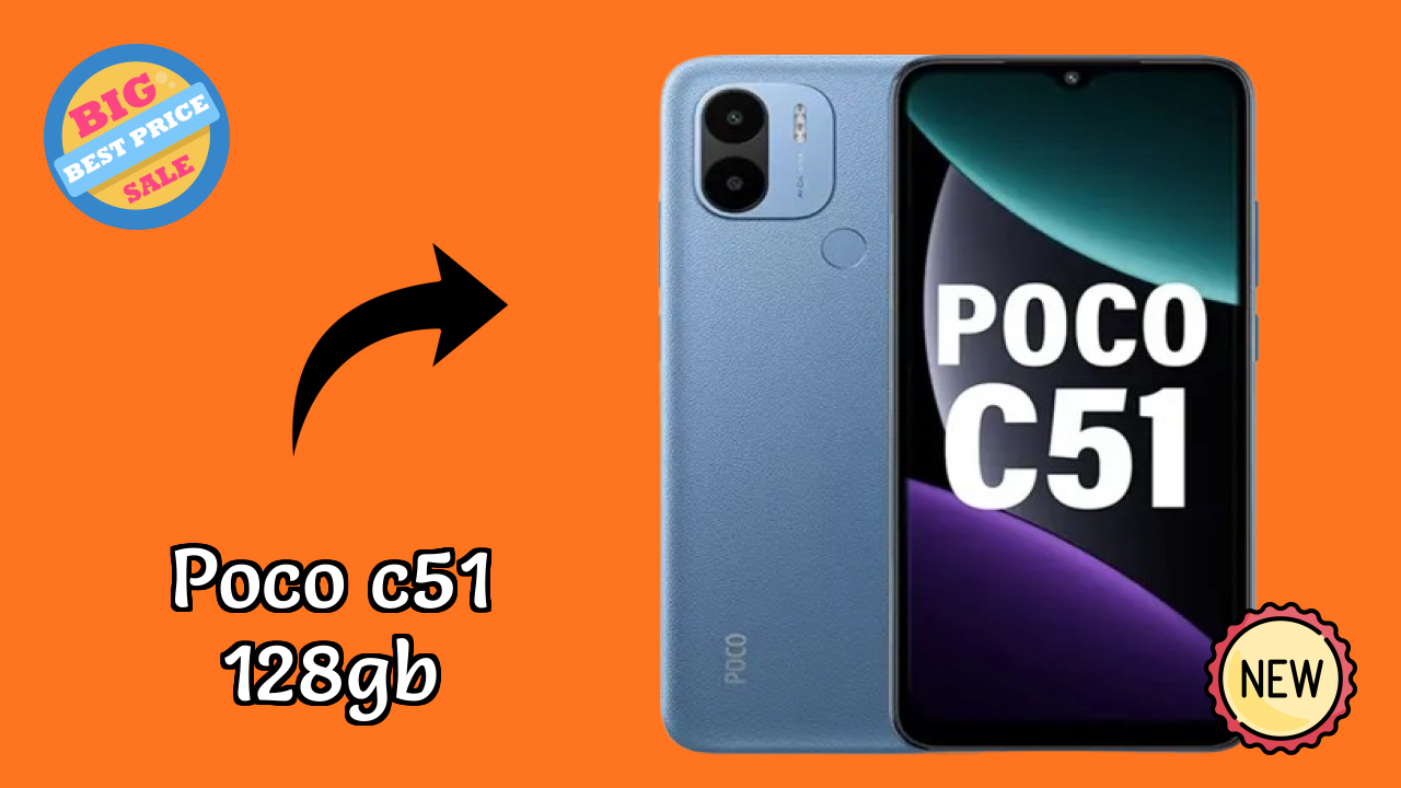 POCO C51 128GB Camera Review: 8 MP + 0.08 MP Rear Camera Photo Test