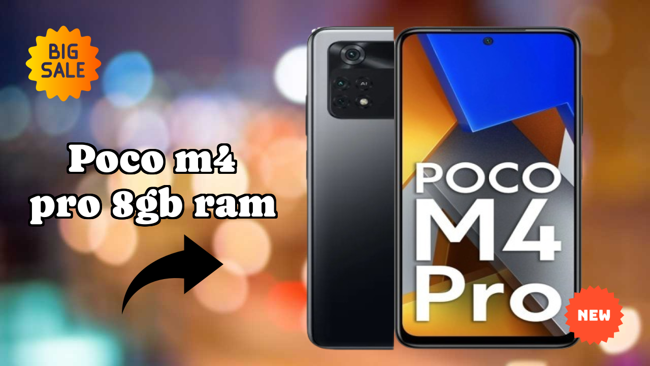 POCO M4 Pro 8GB RAM 2026: Camera 64 MP + 8 MP + 2 MP Rear Camera And LongLife Bettry