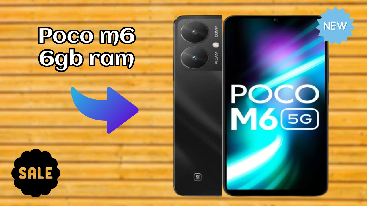 POCO M6 6GB RAM Price Drop Alert: Now at ₹12,880