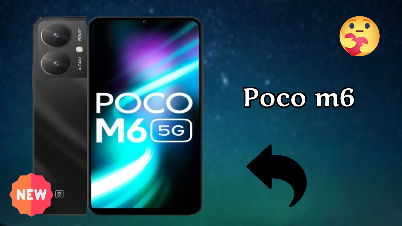 POCO M6 at ₹9,190 - Complete Specifications