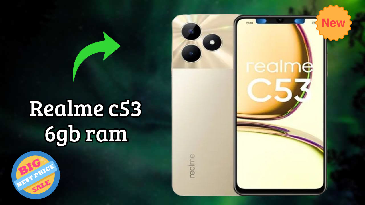 Realme C53 6GB RAM Display Quality: IPS LCD Explained