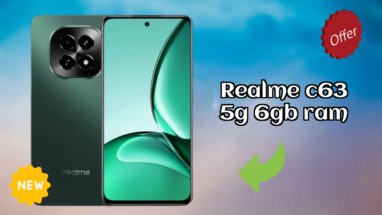 Realme C63 5G 6GB RAM Test: 6 GB RAM Handles Heavy Apps