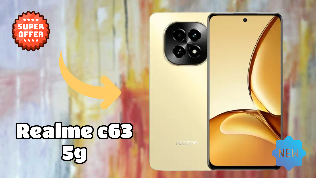 Realme C63 5G Display Review: 6.67 Inches (16.94 Cm) Screen Test