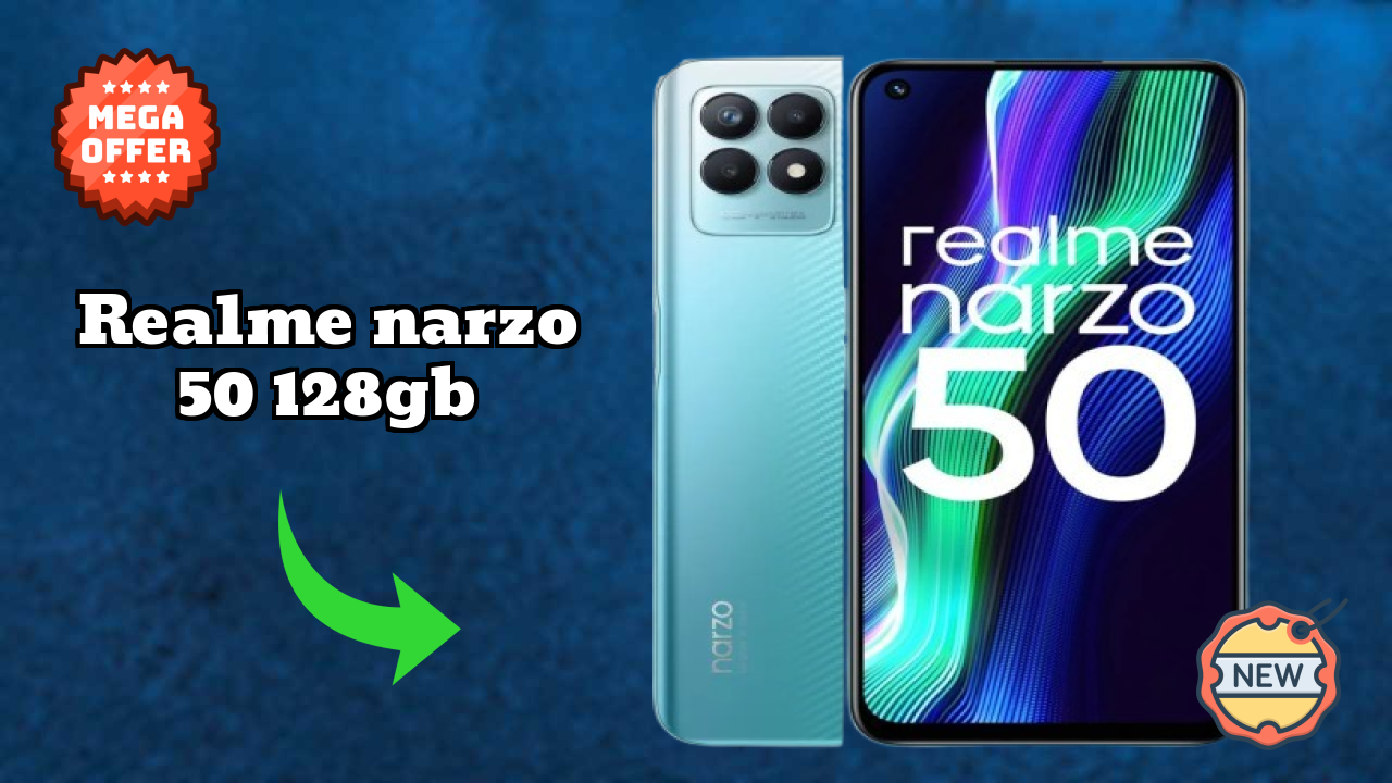 Realme Narzo 50 128GB Display Analysis: 6.6 Inches (16.76 Cm) Screen