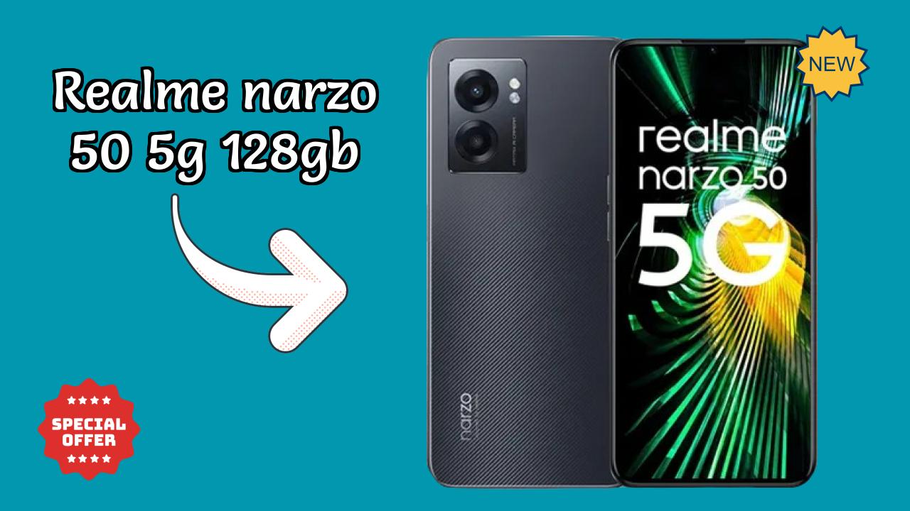 Realme Narzo 50 5G 128GB Display Review: 6.6 Inches (16.76 Cm) Screen Size