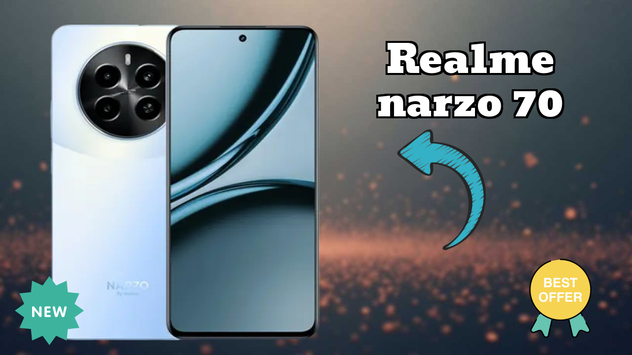 Realme Narzo 70 at ₹13,628 - Best Deal Available Now