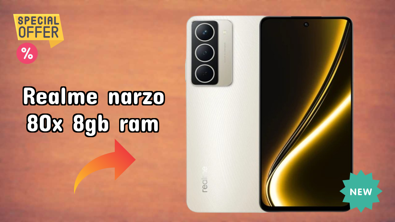 Realme Narzo 80X 8GB RAM Display Analysis: IPS LCD Quality