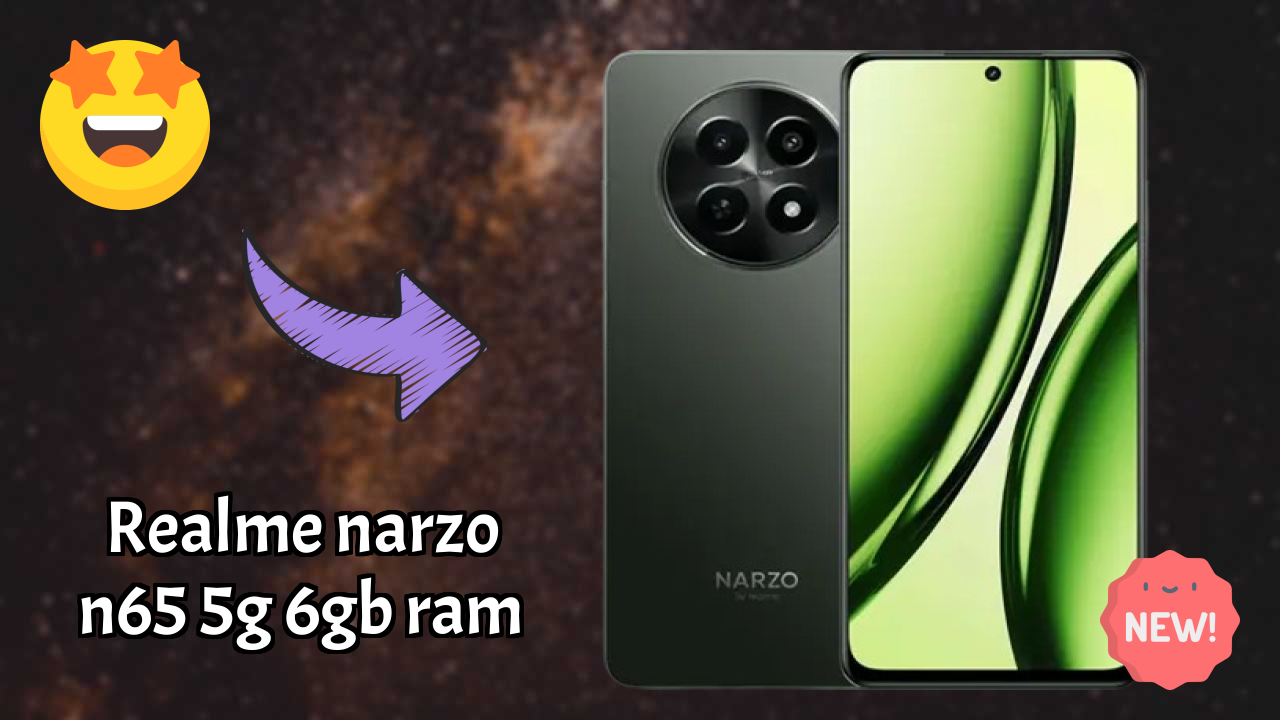 Realme Narzo N65 5G 6GB RAM Display Size: 6.67 Inches (16.94 Cm) Screen Review