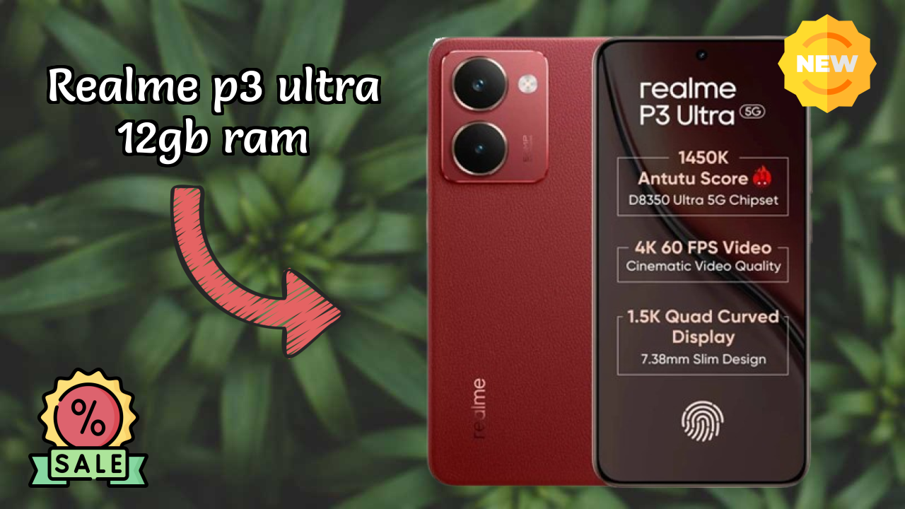 Realme P3 Ultra 12GB RAM Display Review: 6.83 Inches (17.35 Cm) Screen Size