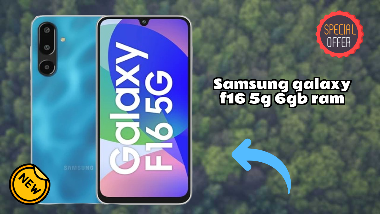 Samsung Galaxy F16 5G 6GB RAM Price: ₹13,999 - Worth the Investment?