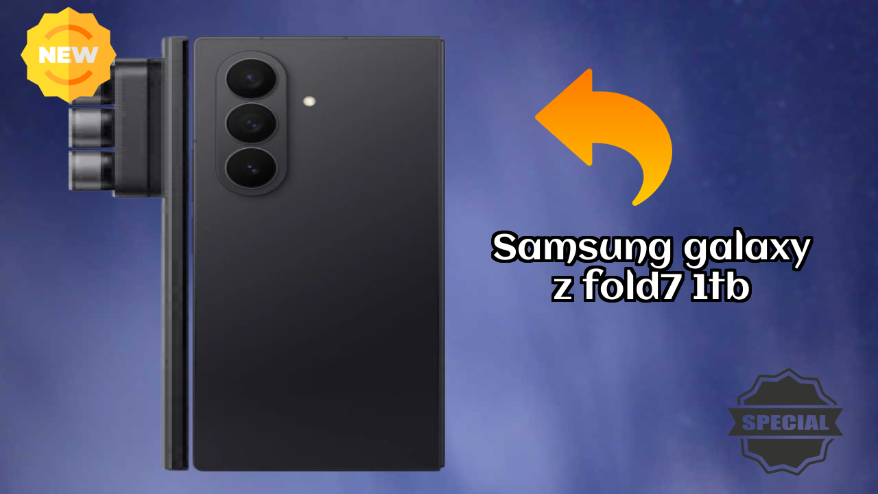 Samsung Galaxy Z Fold7 1TB at ₹174,999 - Complete Specifications