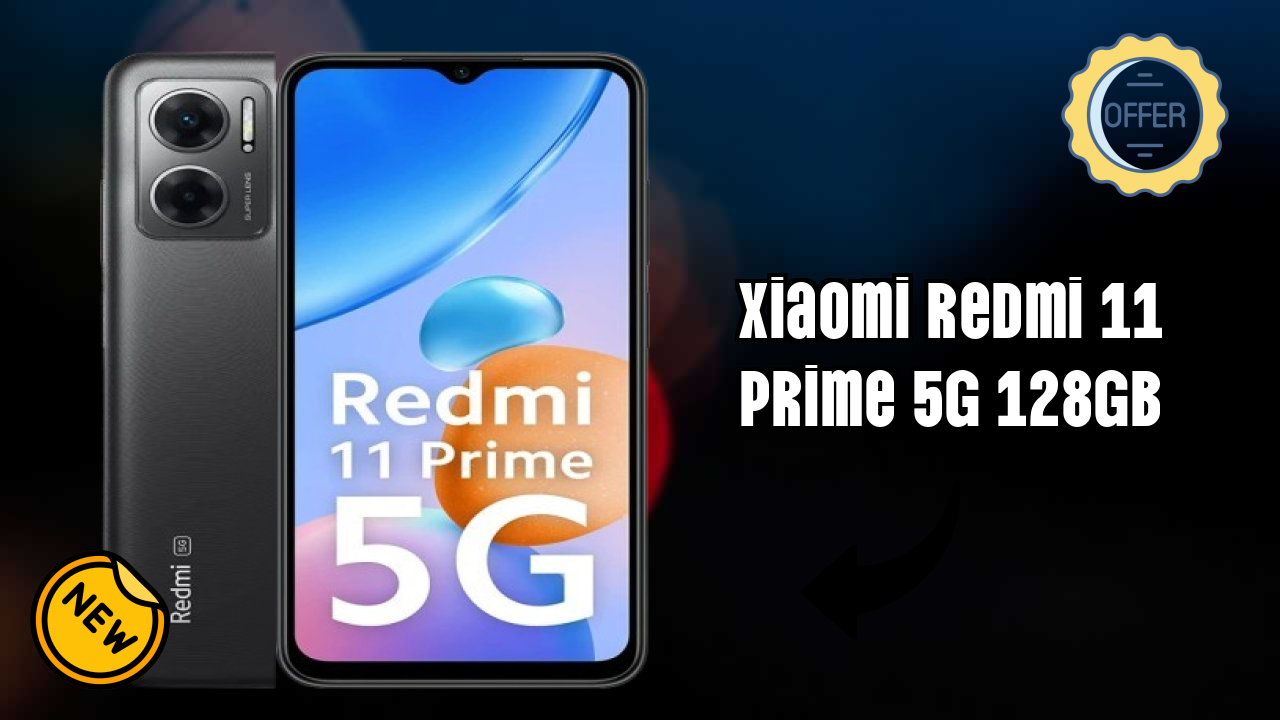 Xiaomi Redmi 11 Prime 5G 128GB Display Size: 6.58 Inches (16.71 Cm) Screen Quality