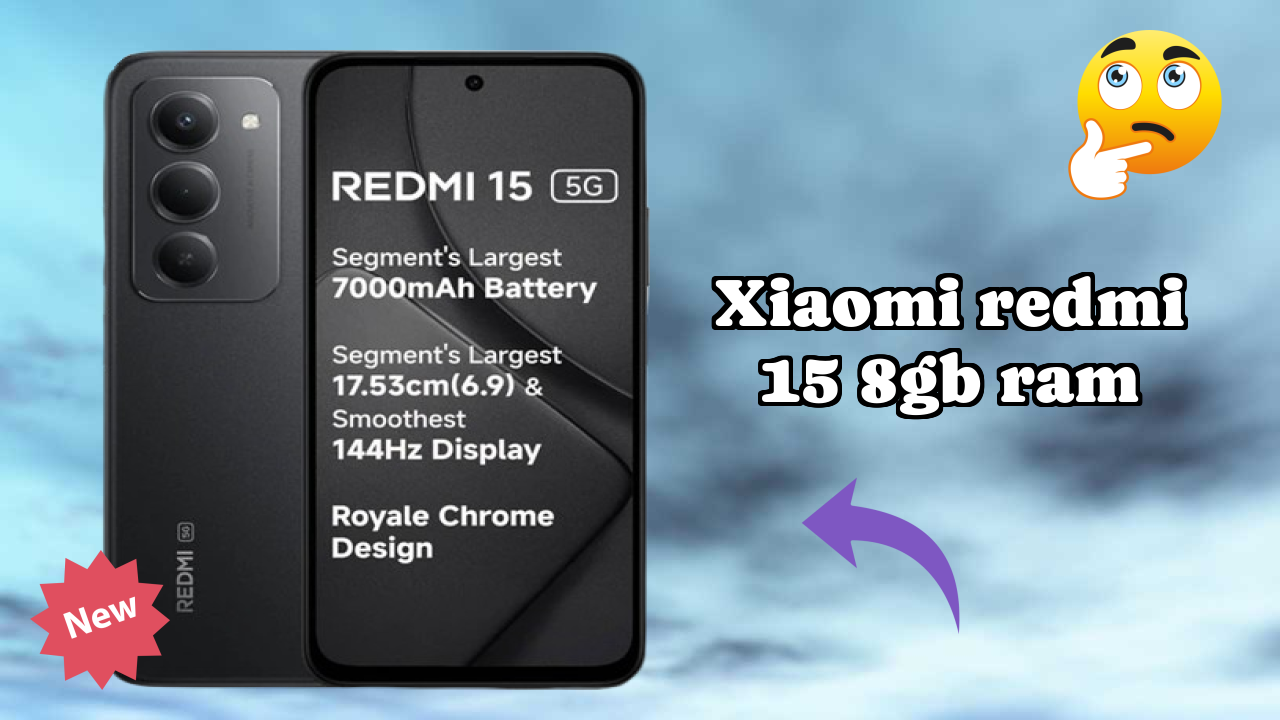 Xiaomi Redmi 15 8GB RAM Performance Test: Snapdragon 6s Gen 3 All Apps