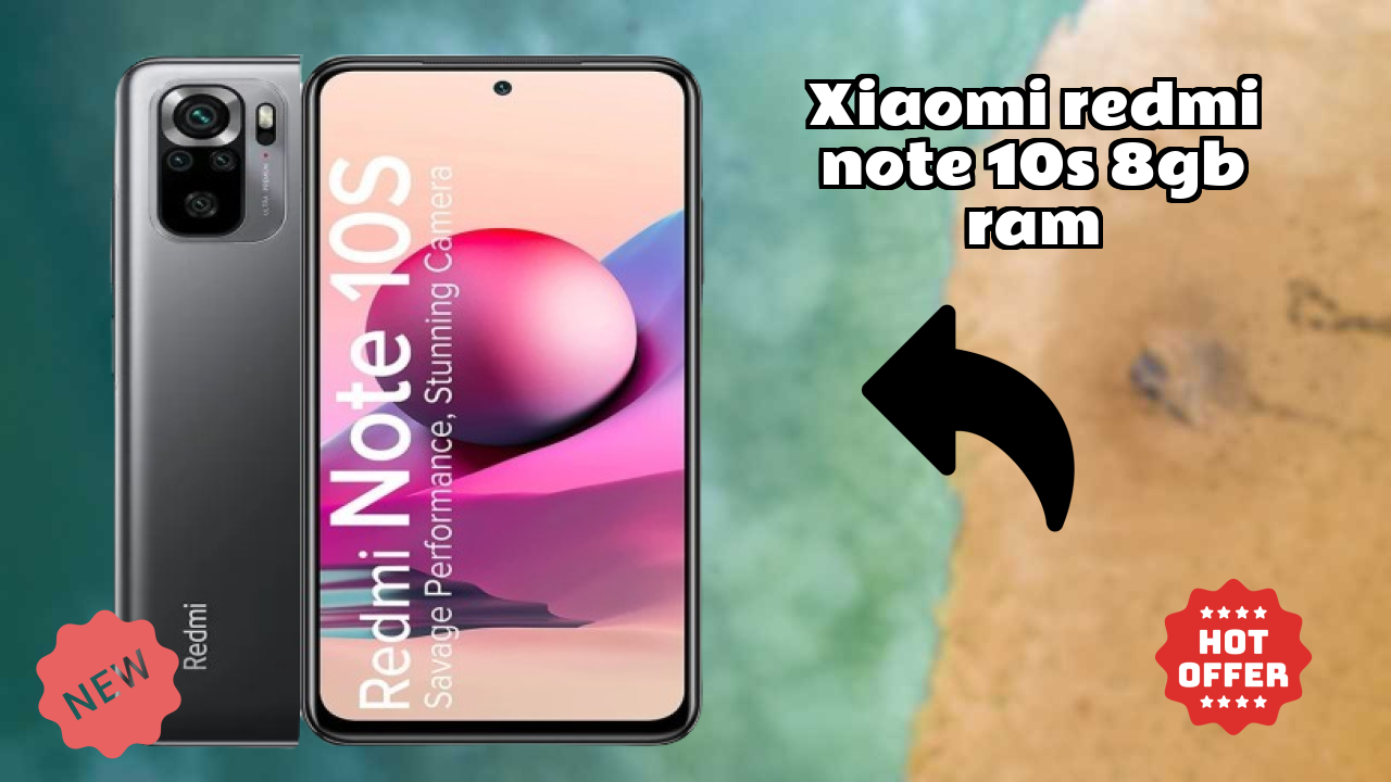 Xiaomi Redmi Note 10S 8GB RAM Display Analysis: 6.43 Inches (16.33 Cm) Screen